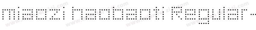 miaozi haobaoti Regular字体转换